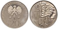 20 złotych 1980, PRÓBA-NIKIEL 1905 - Łódź, nikie