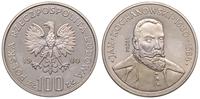 100 złotych 1980, PRÓBA-NIKIEL Jan Kochanowski /