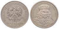 200 złotych 1986, PRÓBA-NIKIEL Władysław Łokiete