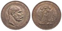 5 koron 1907, Kremnica, 40-lecie koronacji, sreb