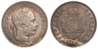 1 forint 1888, Kremnica, srebro '900', 12.33 g, 