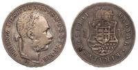 1 forint 1891, Kremnica, srebro '900', 12.25 g, 