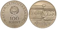 100 forintów 1972, Budapest 1872, srebro '640' 2