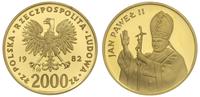 2.000 złotych 1982, Szwajcaria, Jan Paweł II (po