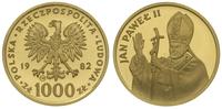 1.000 złotych 1982, Szwajcaria, Jan Paweł II (po