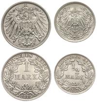 1/2 marki 1916/A i 1 marka 1915/A, Berlin, łączn