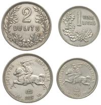 1 i 2 lity 1925, łącznie dwie monety, Parchimowi