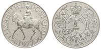 1 korona (25 pensów) 1977, Srebrny Jubileusz Kró