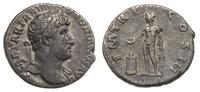 denar 119-122, Rzym, Nagi Geniusz stojący na wpr