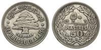 50 piastr 1952, srebro '600', 5.88 g, KM 17