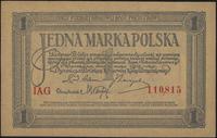 1 marka polska 17.05.1919, seria IAG, Miłczak 19