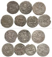 zestaw szelągów, 5 x Ryga (1598, 1599, 1600, 160
