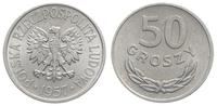 50 groszy 1957, Warszawa, ładne, Parchimowicz 21