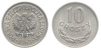 10 groszy 1963, Warszawa, wyśmienite, Parchimowi