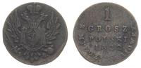 1 grosz z miedzi krajowej 1822 I-B, Warszawa, Pl