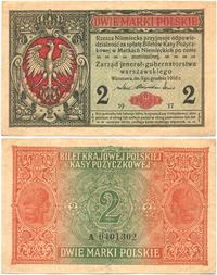 2 marki polskie 9.12.1916, jenerał, seria A, Mił