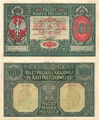 500 marek polskich 15.01.1918, minimalne naddarc