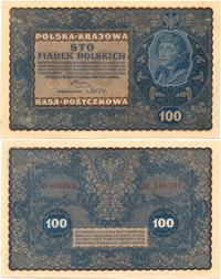 100 marek polskich 23.08.1919, IH Seria E, ślady