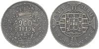 960 reis 1819/R, Rio, srebro 26.84 g, ciemna pat