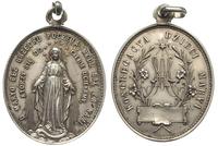 owalny medalik religijny z uszkiem, Aw: Matka Bo