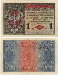 1 marka polska 09.12.1916, seria B, "Generał", M
