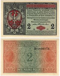 2 marki polskie 09.12.1916, seria B 1803174, "Ge