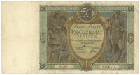 50 złotych 28.08.1925, seria AD, po niewielkiej 