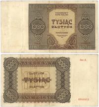 1.000 złotych 1945, seria A, Miłczak 120