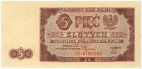 5 złotych 1.07.1948, seria BH, Miłczak 135c