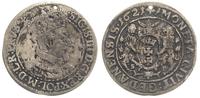 ort 1621, Gdańsk, moneta z małą dziurką, patyna