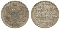 1 gulden 1923, Utrecht, złocista patyna, Parchim