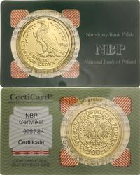 500 złotych 1999, Warszawa, Orzeł Bielik, złoto 