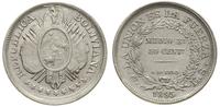 50 centavos 1895/ES, srebro '900' 11.39 g, KM 16