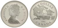 1 dolar 1981, Elżbieta II, srebro 23.32 g, stemp