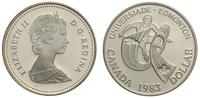1 dolar 1983, Uniwersjada w Edmonton, srebro 22.