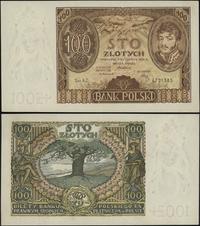 100 złotych 2.06.1932, seria AZ., znak wodny +X+