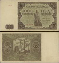 1.000 złotych 15.07.1947, seria G, Miłczak 133b