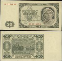 50 złotych 1.07.1948, seria BF, Miłczak 138f