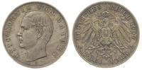 3 marki 1909 / D, Monachium, patyna, J. 47