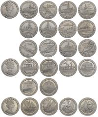 kolekcja 22x 1 korona 1987-93, 12x 1993 rok, 6x 
