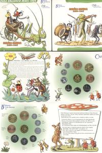zestaw rocznikowy monet w formie książeczki 1999