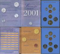 rocznikowy zestaw monet w etui 2001, zestaw: 10,