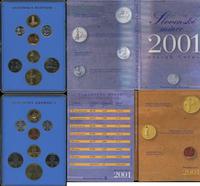 rocznikowy zestaw monet w etui 2001, zestaw: 10,