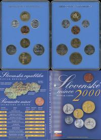 rocznikowy zestaw monet w etui 2000, zestaw: 10,
