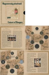 zestaw rocznikowy monet 1999, zestaw: 50 filleró