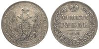 1 rubel  1846/ПА, Petersburg, patyna, Bitkin 208