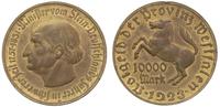 10.000 marek 1923, Berlin, brąz złocony, Jaeger 