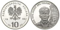 10 złotych 1998, August Emil Fieldorf "Nil", mon