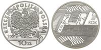 10 złotych 2001, ROK 2001, moneta w idealnym sta