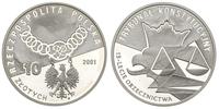 10 złotych 2001, Trybunał Konstytucyjny, moneta 